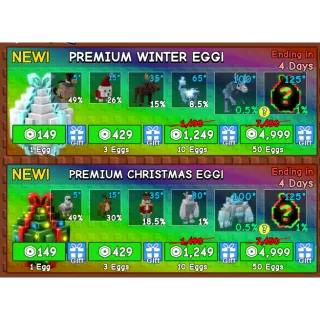 Grow a Garden > Premium Winter Egg x3
