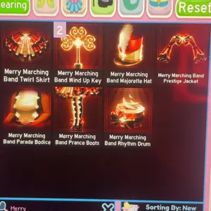 Merry Marching Band Set