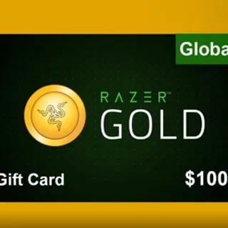 Gold razer 120 dollar 