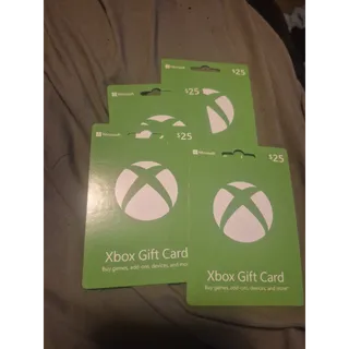 $25.00 USD Xbox Gift Card