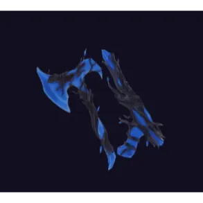 BLUE WILLOW SET GUN AND KNIFE MVSD
