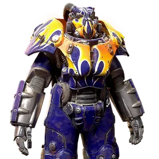 PC - X-01 Power Armor - Ass / Hard / Wwr - Hot Rod Paint - Check Item Details