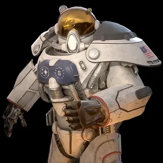 PC - Deep Spacewalk Power Armor Paint + Any PA model  + Any mod + No legendary Mods