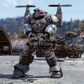 PC - T-65 Power Armor - Ass / Ap / Sent - Vertiguard Brotherhood Paint