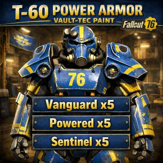 PC - T60 Power Armor - Van / AP / Sent - Check Item Details