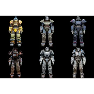 T45 or T60 or T51 or X01 or Ultracite or Raider or Excavator Power Armor + Any paint + Any mod + No legendary Mods