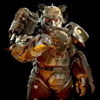 PC - Cryptid Hunter Power Armor Paint + Any PA model  + Any mod + No legendary Mods