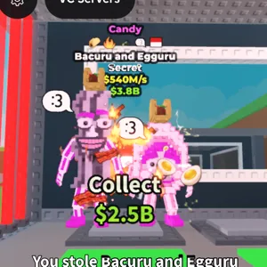 Candy Bacuru and Egguru