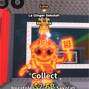 Lava La Ginger Sekolah
