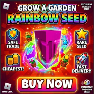 2x 🌈 Rainbow Seed 🌈| Price For 2 Unit 🌈| READY STOCK! | FAST DELIVERY! GAG 2
