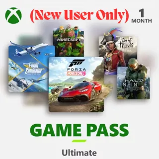 Xbox Game Pass Ultimate 1 Month (US) Xbox Live Digital Key (New User Only)