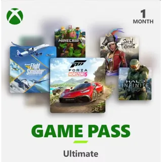 Xbox Game Pass Ultimate 1 Month (US) Xbox Live Digital Key