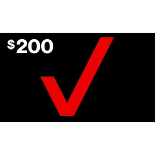 $200.00 USD VERIZON