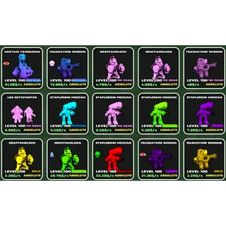 12 pack absolute LVL 100 