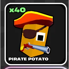 x40 Pirare Potato Seeds