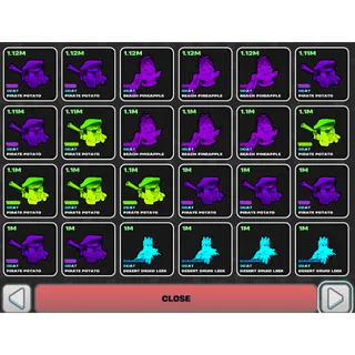 Fortnite Fruits vs Brainrots