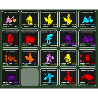 Fruits vs Brainrots bundle