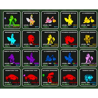 Fruits vs Brainrots bundle