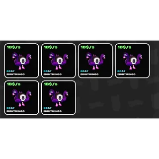 x6 Eightmingo 1B/s