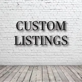 CUSTOM ORDER 
