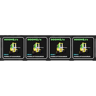 4x Forkliftasaurus
