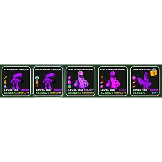 5x ROTS BUNDLE 83B-33B