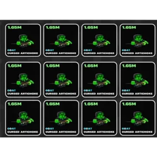 12x Cursed Artichokes