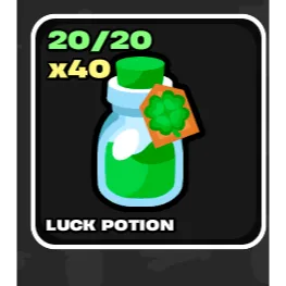 X40 LUCK POTION - Fortnite Fruits Vs Brainrots Bundle