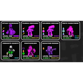 7x ROTS BUNDLE - Fruit vs Brainrots