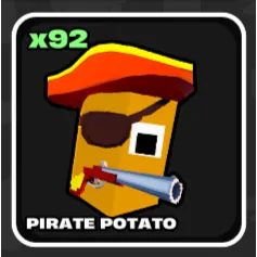 x92 Pirare Potato Seeds