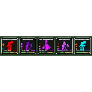 Fruits vs Brainrots bundle - Rots & Fruit - ALL max level 