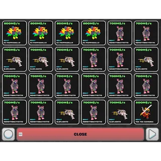 Fortnite Fruits vs Brainrots bundle