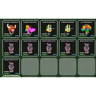 Fruits vs Brainrots bundle