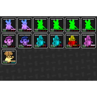 Fortnite Fruits vs Brainrots bundle - fruits 