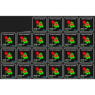 TOMATO WARRIOR 17.7M - 24 total - Fruits Vs Brainrots Bundle
