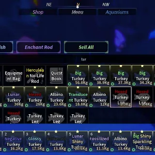 20x Turkey | Fisch (all One Atleast One Mutation)🐟