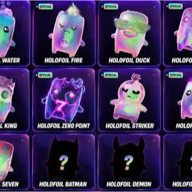 All holofoil sprites