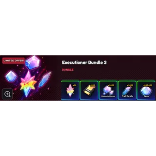 Anime Vanguards Executioner Skin Bundle 3