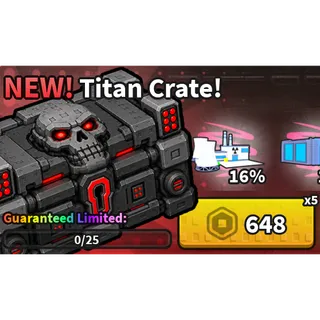 MINI WAR - 15 x Titan Crate!