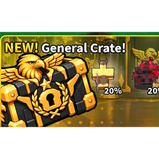 MINI WAR - 3x General Crates