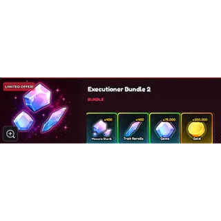 Anime Vanguards Executioner Skin Bundle 2