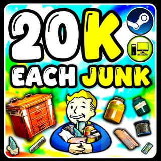 FALLOUT 76 JUNK  20k ea JUNK 