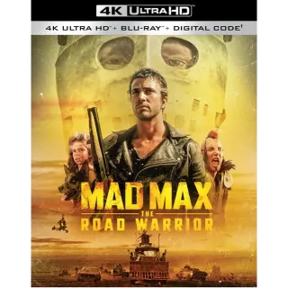 MAD MAX 2: THE ROAD WARRIOR 4K UHD MOVIES ANYWHERE