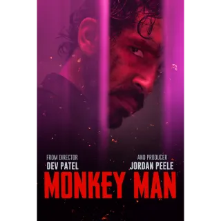 Monkey Man 4K UHD (Movies Anywhere)