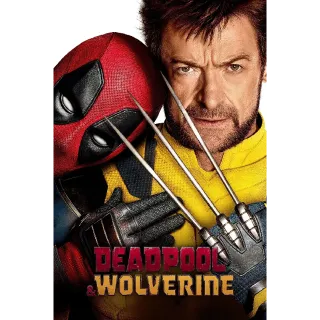 Deadpool & Wolverine 4K UHD MA MOVIES ANYWHERE