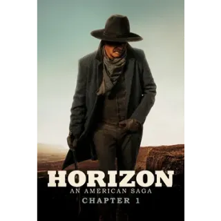 Horizon: An American Saga Chapter 1 4K UHD MA MOVIES ANYWHERE