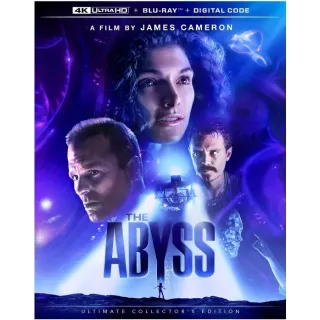 THE ABYSS 4K UHD MOVIES ANYWHERE