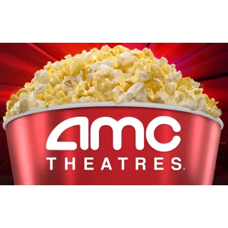 $25.00 USD AMC MOVIE THEATER