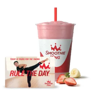 $19.00 USD smoothie king giftcard