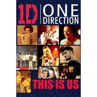 One Direction: This Is Us SD/MA